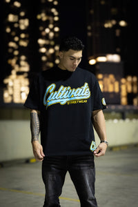 CULTIVATE - MADE IN THE 90s “BLACK ON GOLD & BABY BLUE”
