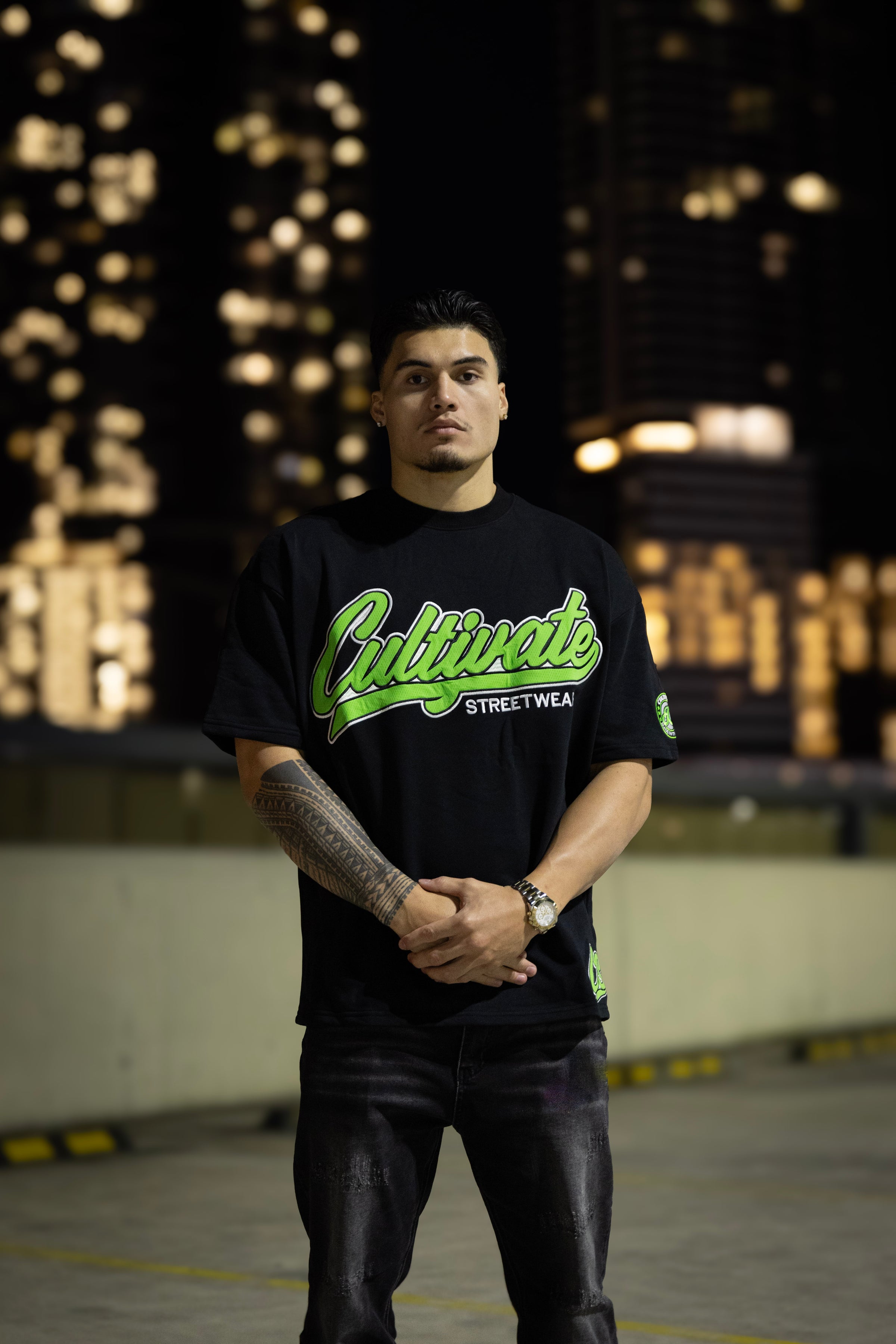 CULTIVATE - MADE IN THE 90s “BLACK ON LIME GREEN”