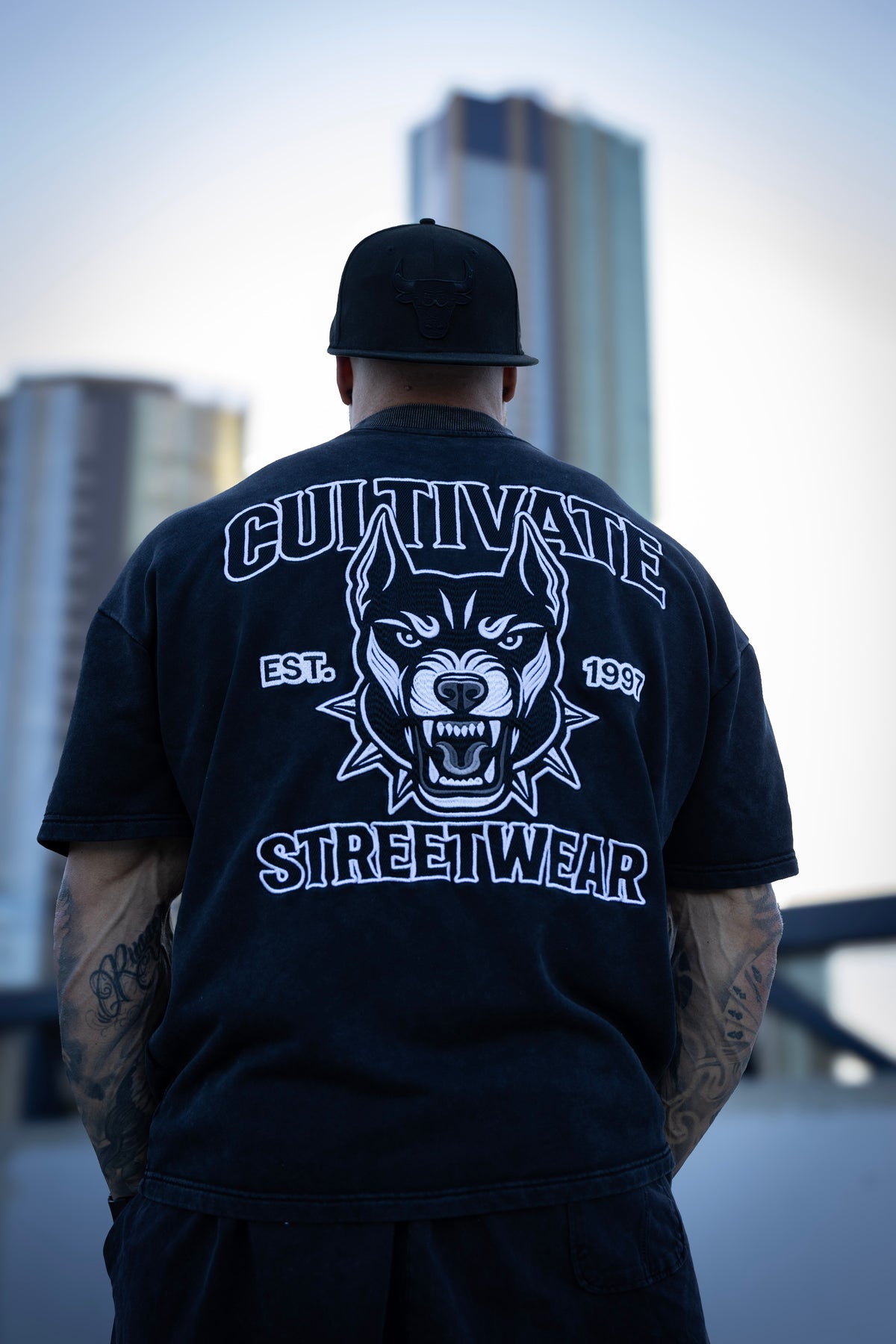 CULTIVATE - VINTAGE "WASHED BLACK DOBERMAN"