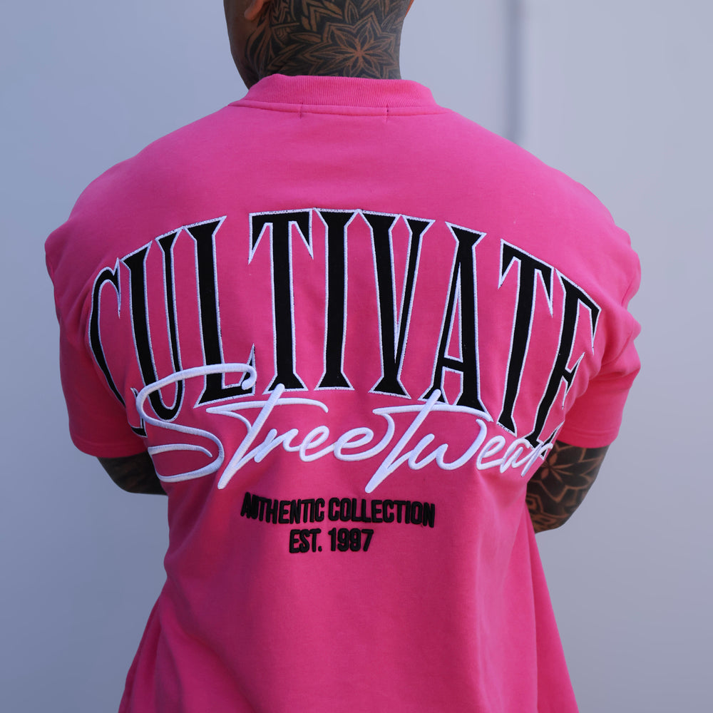 
                      
                        Cultivate - Authentic "Hot Pink on Black"
                      
                    