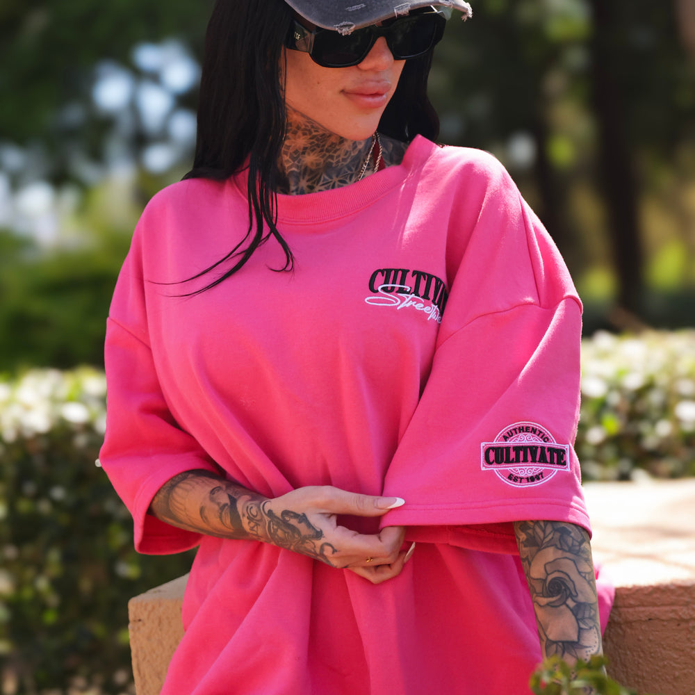 
                      
                        Cultivate - Authentic "Hot Pink on Black"
                      
                    