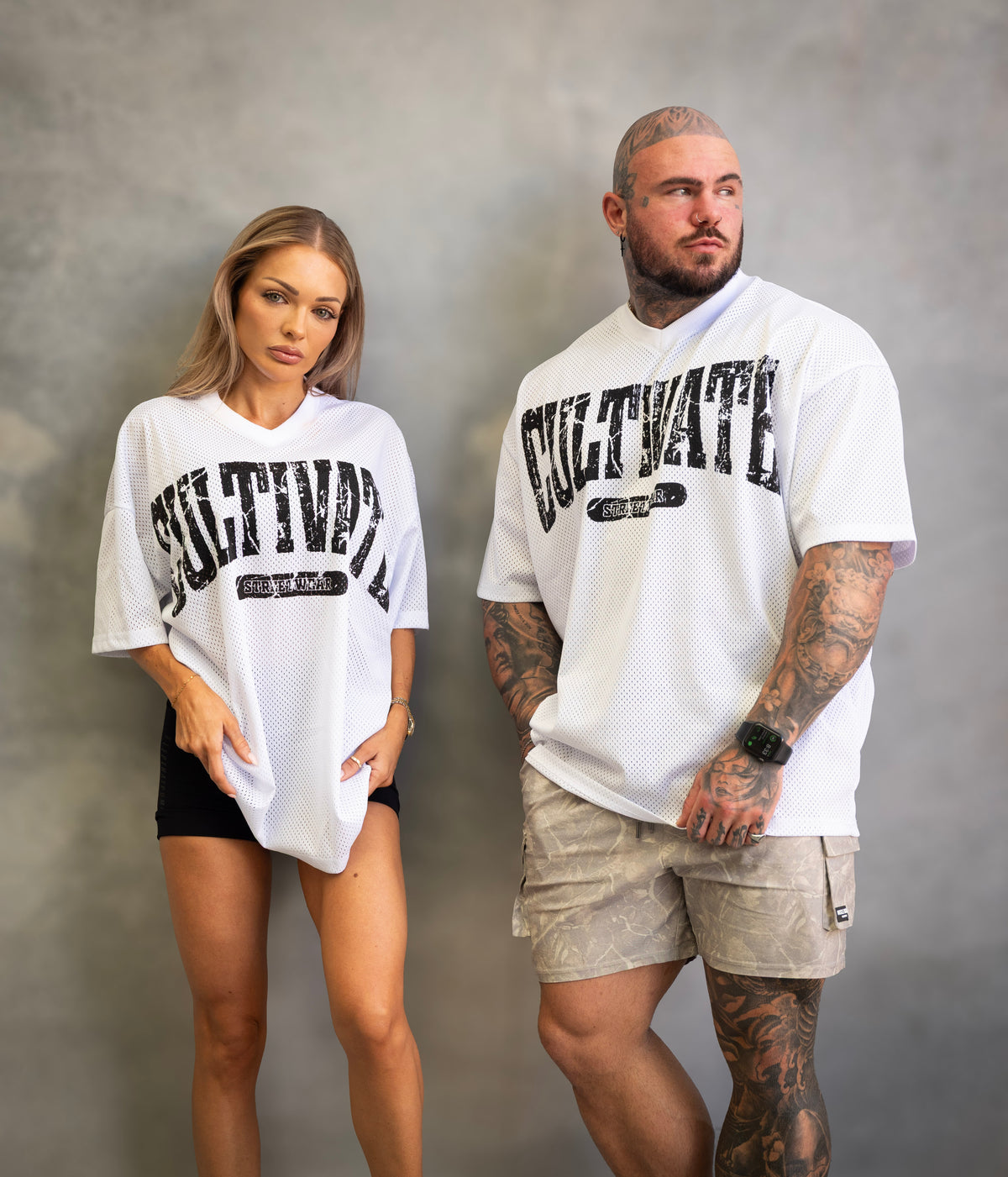 CULTIVATE - WHITE VARSITY JERSEY