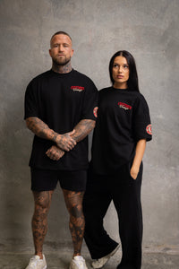 CULTIVATE - VINTAGE "BLACK ON ROYAL RED"