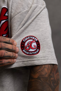 CULTIVATE - MADE IN THE 90s “GREY ON RED”