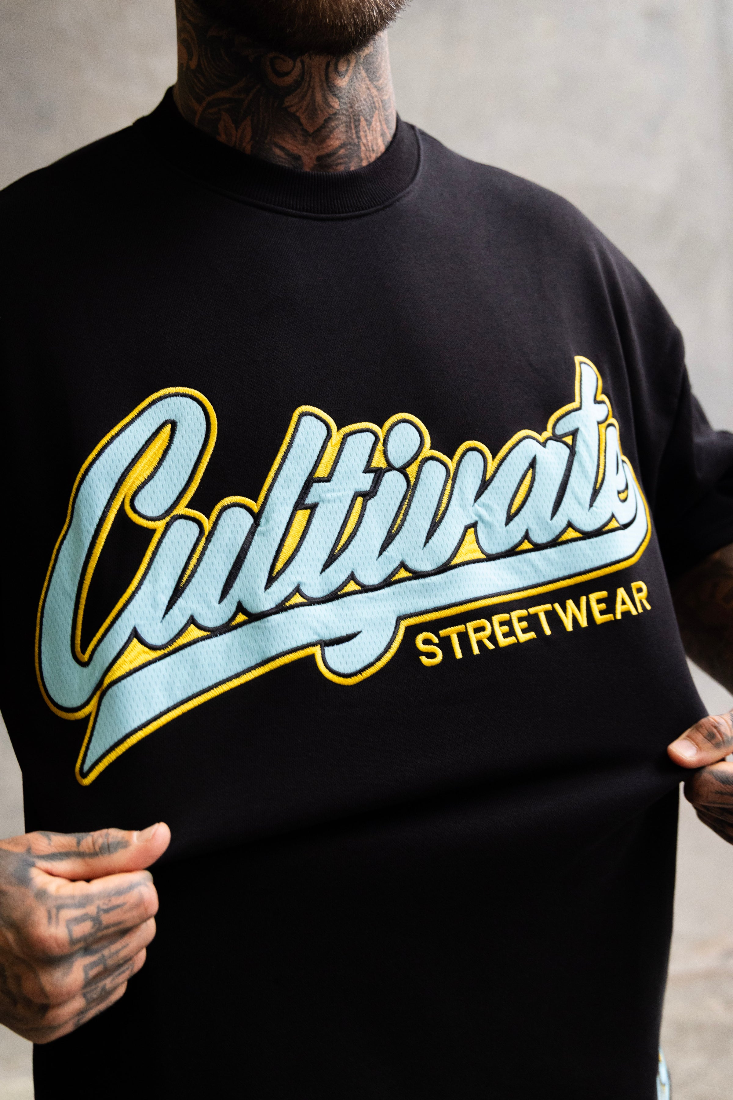 CULTIVATE - MADE IN THE 90s “BLACK ON GOLD & BABY BLUE”