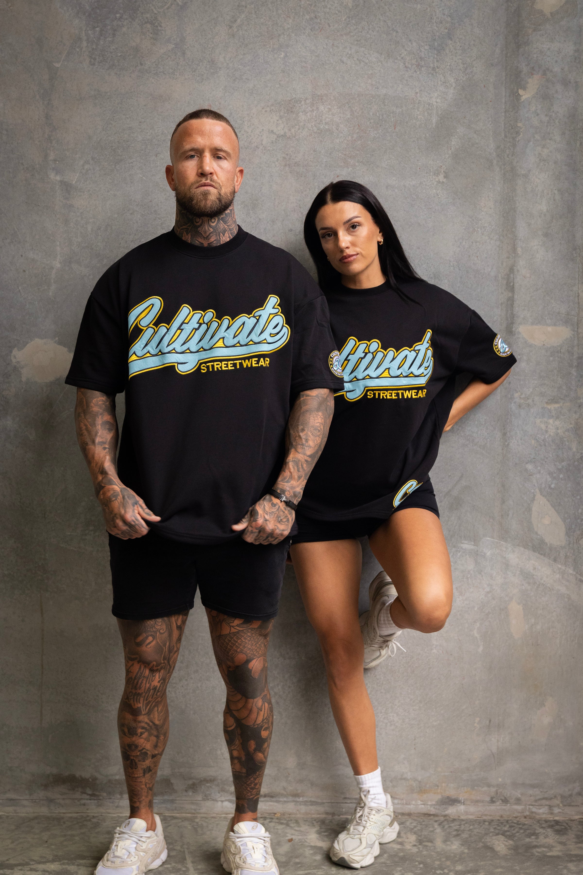 CULTIVATE - MADE IN THE 90s “BLACK ON GOLD & BABY BLUE”