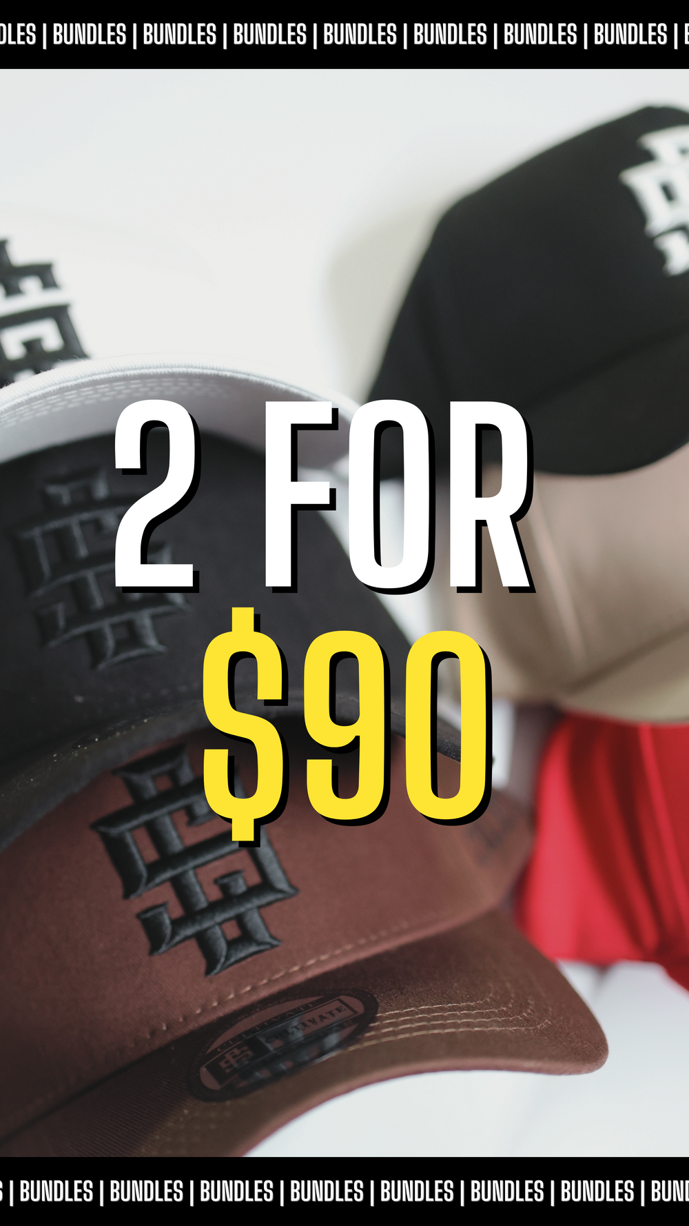 2 HAT BUNDLES