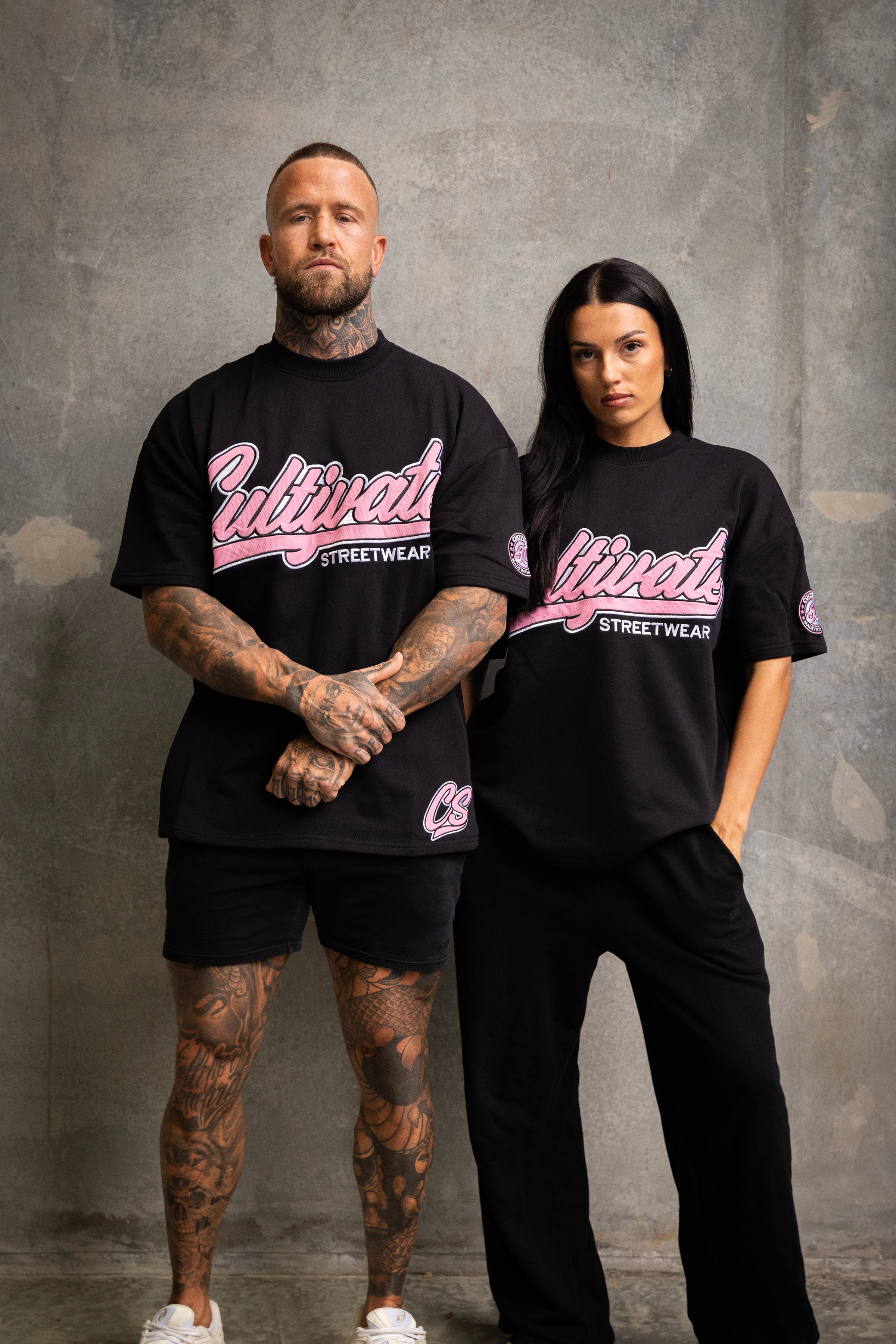 CULTIVATE - MADE IN THE 90s “BLACK ON BABY PINK”