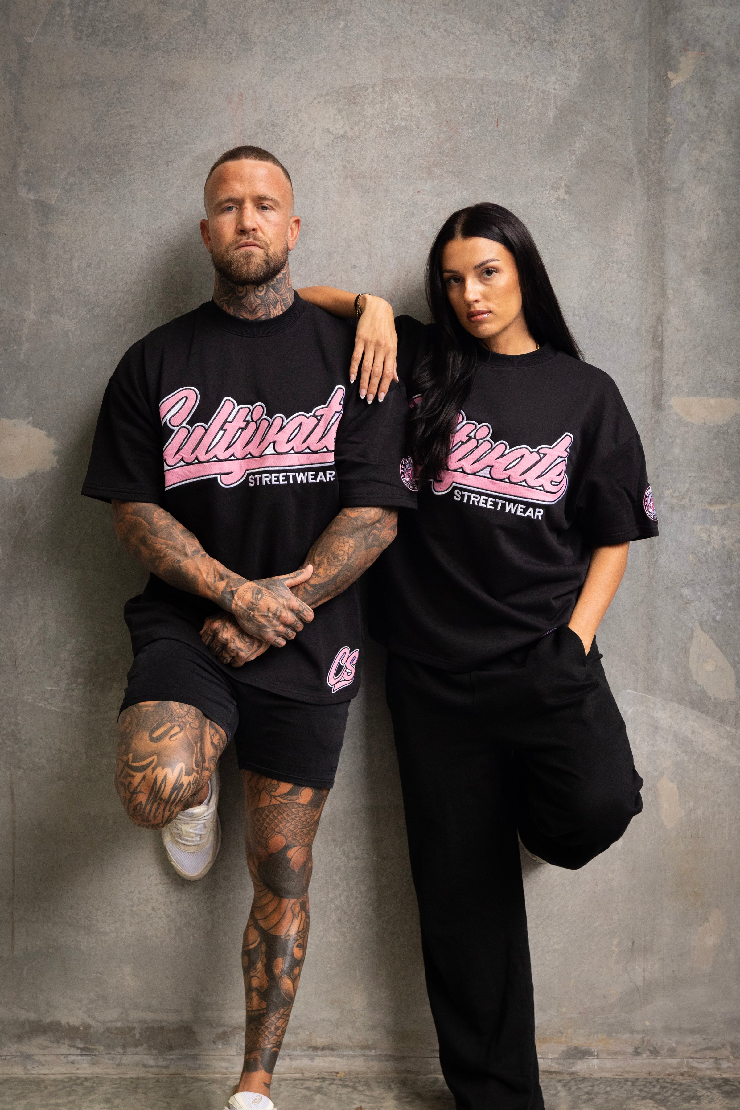 CULTIVATE - MADE IN THE 90s “BLACK ON BABY PINK”