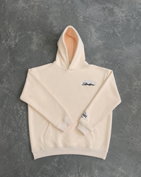 CULTIVATE - HOODIE "VANILLA CREAM ON OFF WHITE"