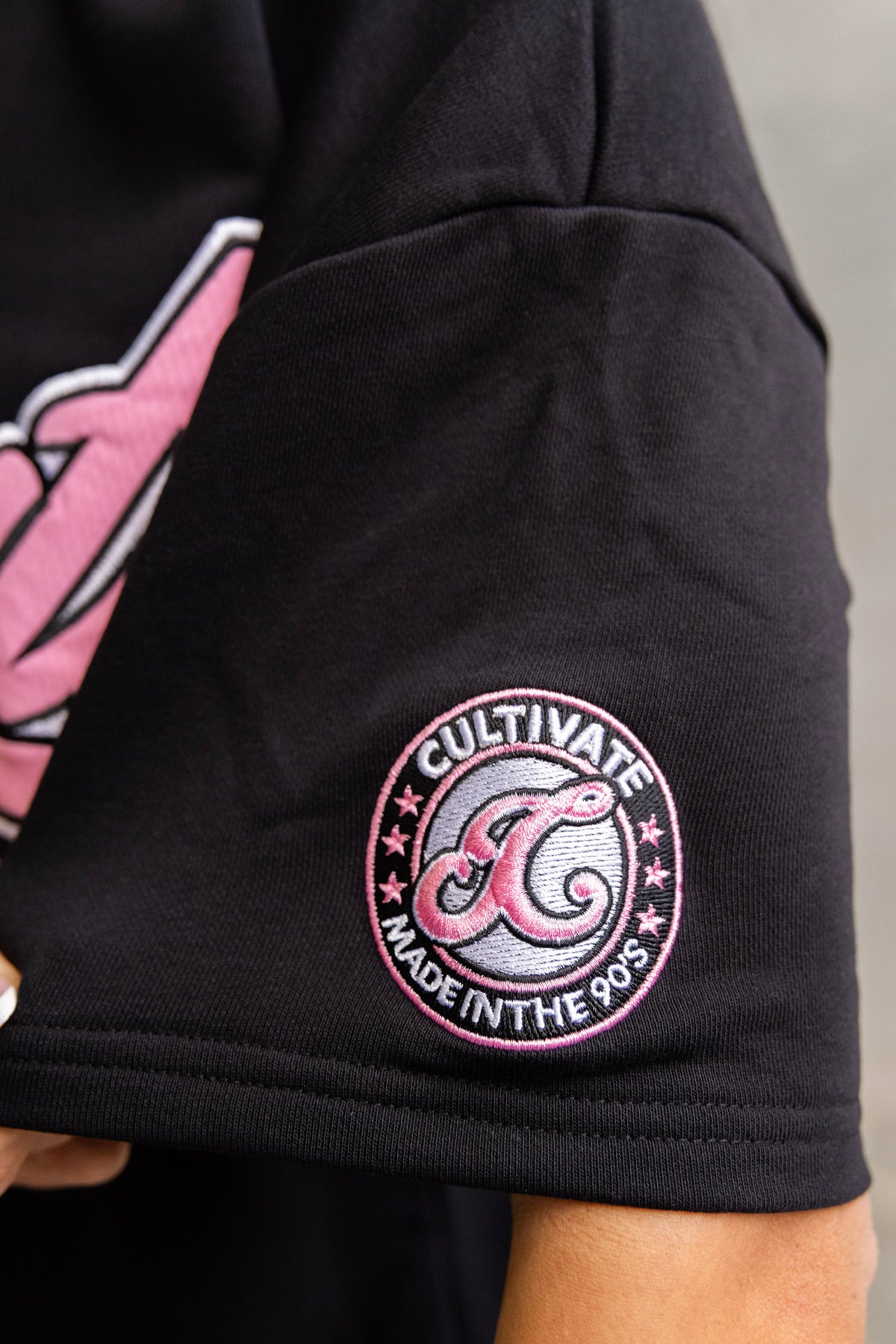 CULTIVATE - MADE IN THE 90s “BLACK ON BABY PINK”