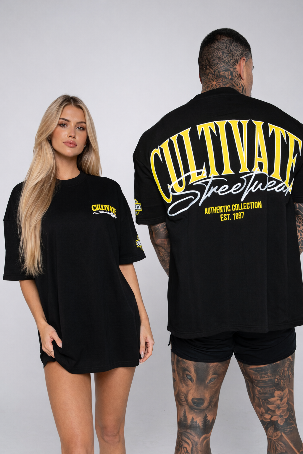 CULTIVATE - AUTHENTIC “BLACK ON ELECTRIC YELLOW”