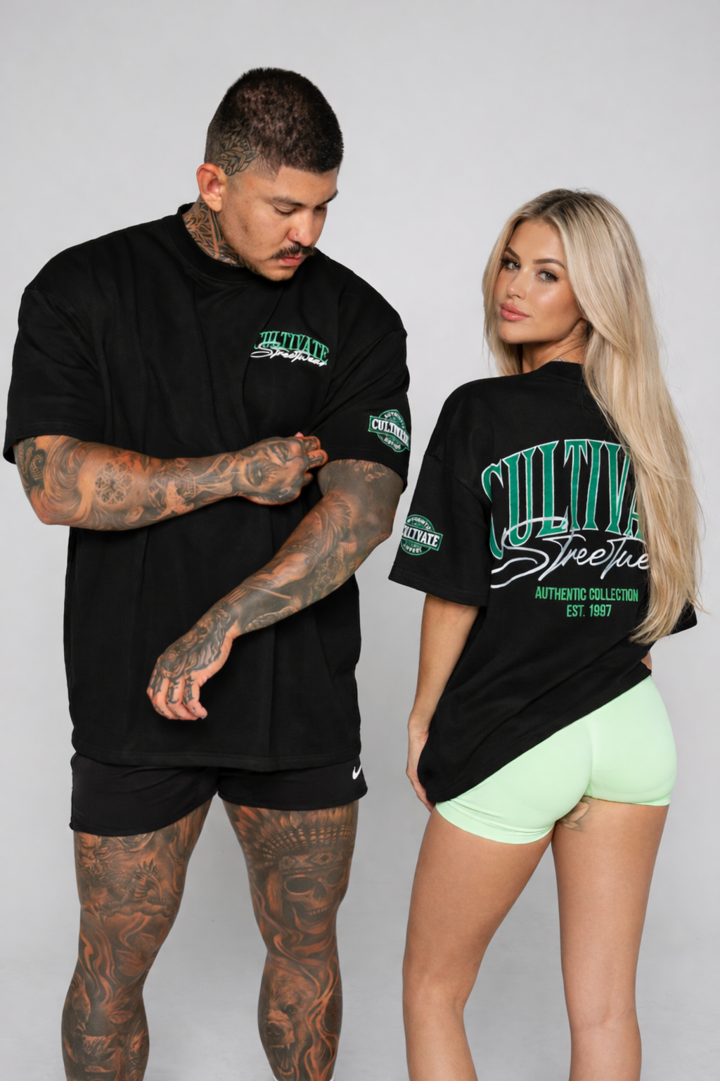 CULTIVATE - AUTHENTIC  “BLACK ON CELTIC GREEN”