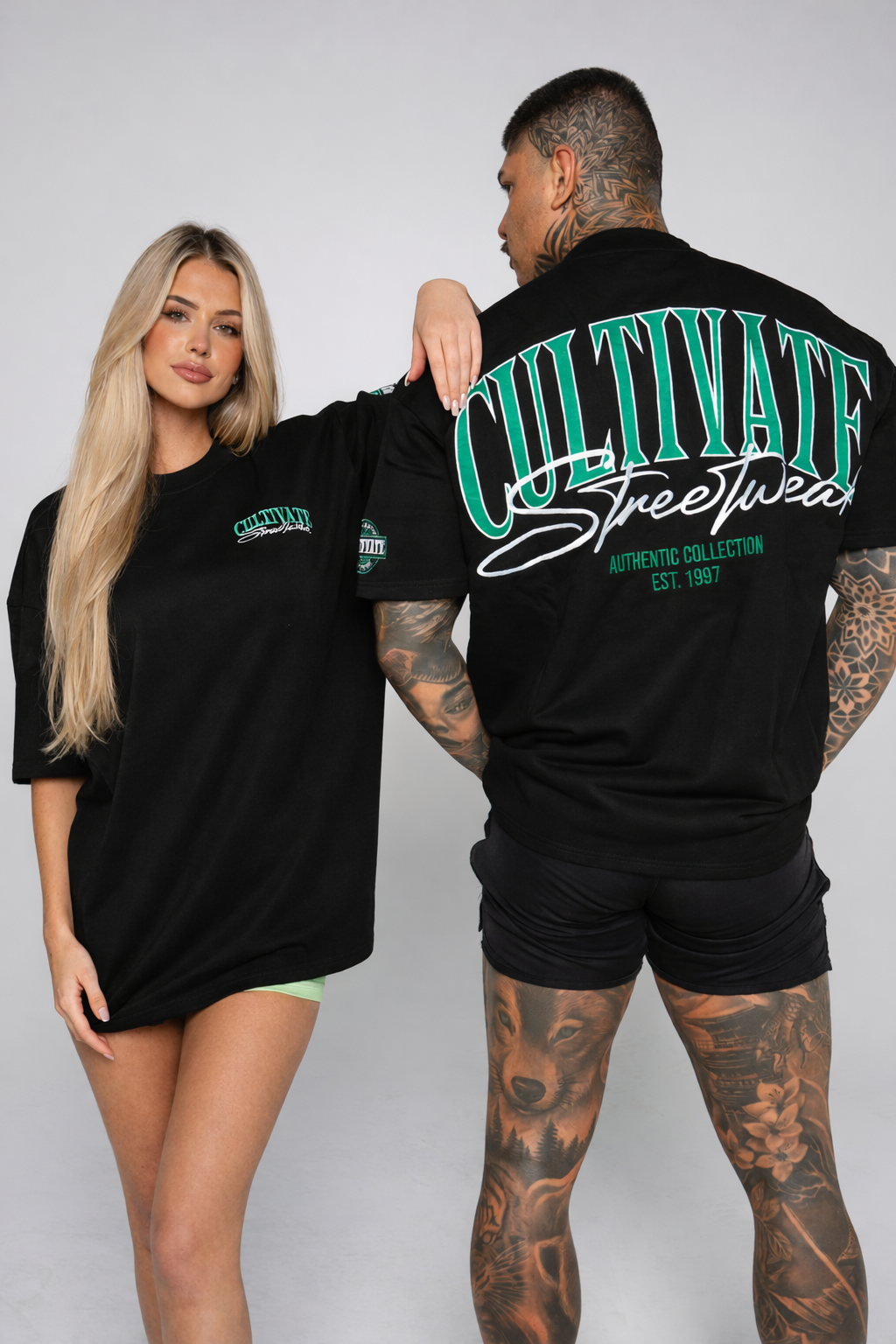 CULTIVATE - AUTHENTIC  “BLACK ON CELTIC GREEN”