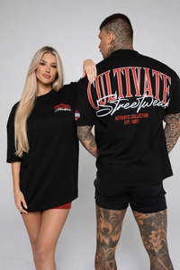 CULTIVATE - AUTHENTIC “BLACK ON RUBY RED”