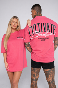 CULTIVATE - AUTHENTIC "HOT PINK ON BLACK"