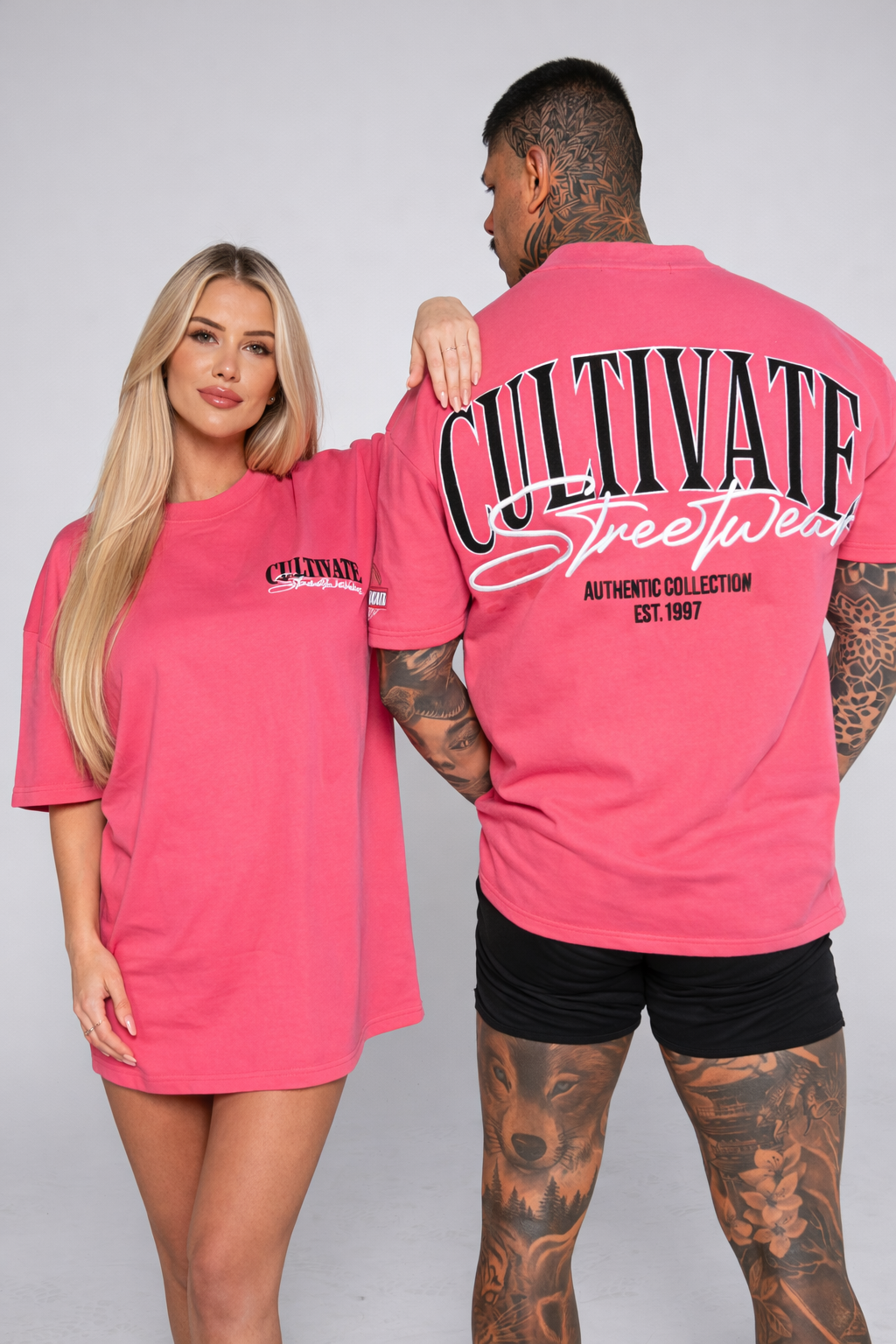 CULTIVATE - AUTHENTIC "HOT PINK ON BLACK"