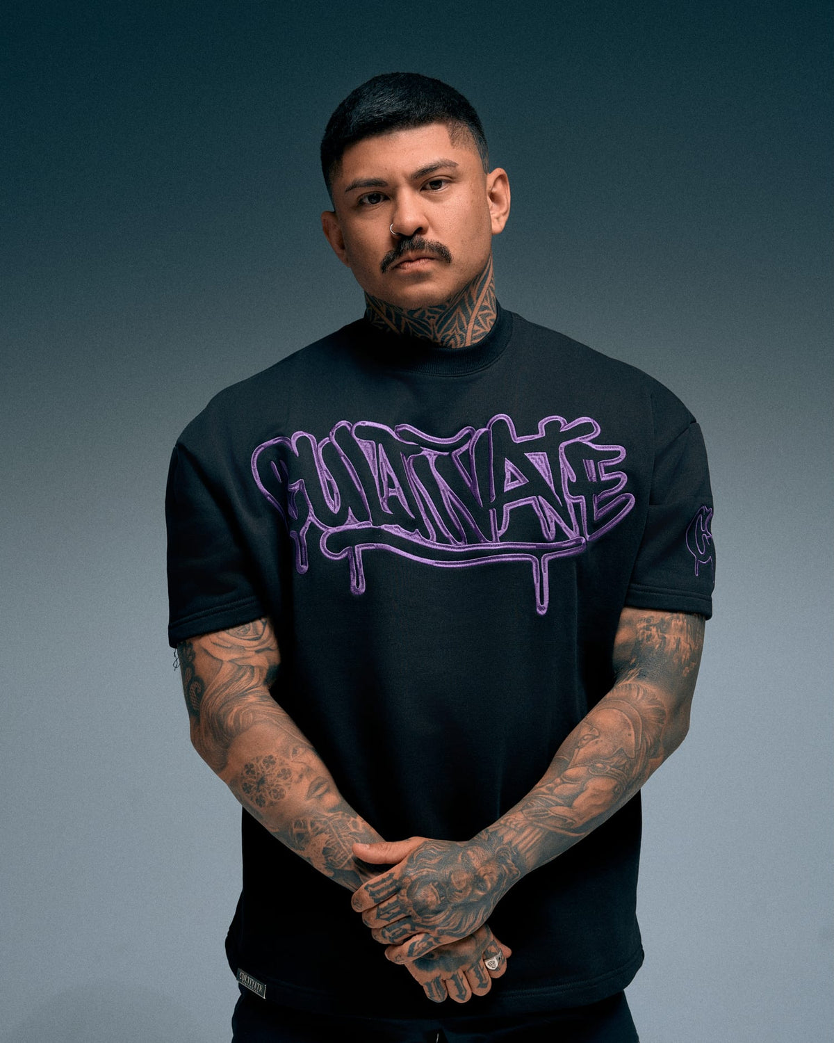 CULTIVATE - GRAFFITI DRIP "BLACK ON PHANTOM PURPLE"