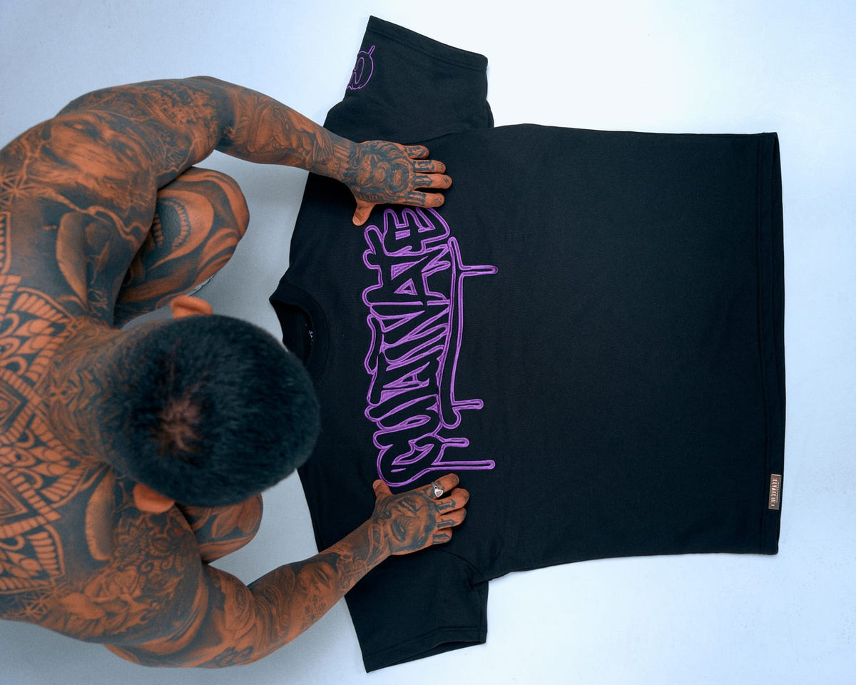 CULTIVATE - GRAFFITI DRIP "BLACK ON PHANTOM PURPLE"