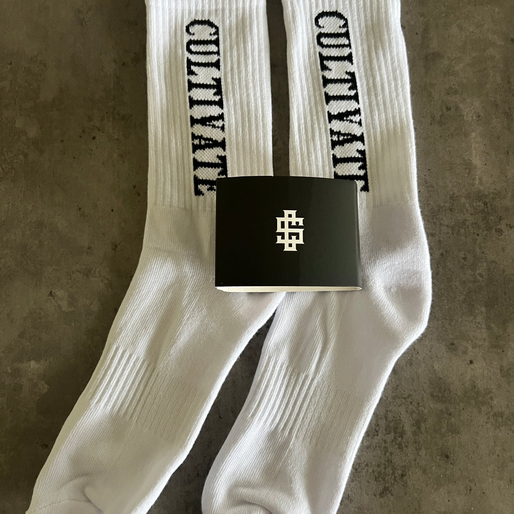 Twin Pack Crew Socks - Cultivate