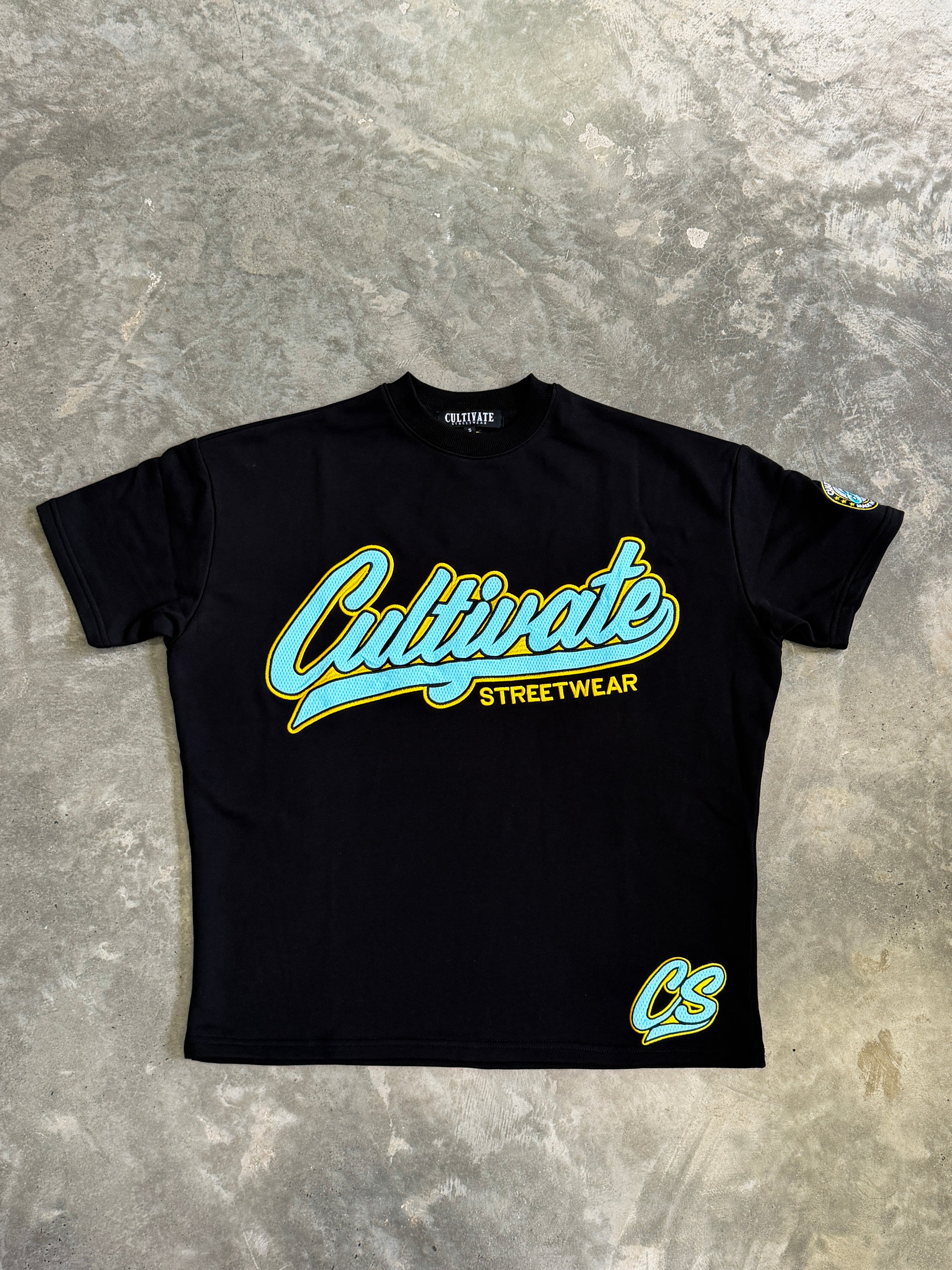 CULTIVATE - MADE IN THE 90s “BLACK ON GOLD & BABY BLUE”