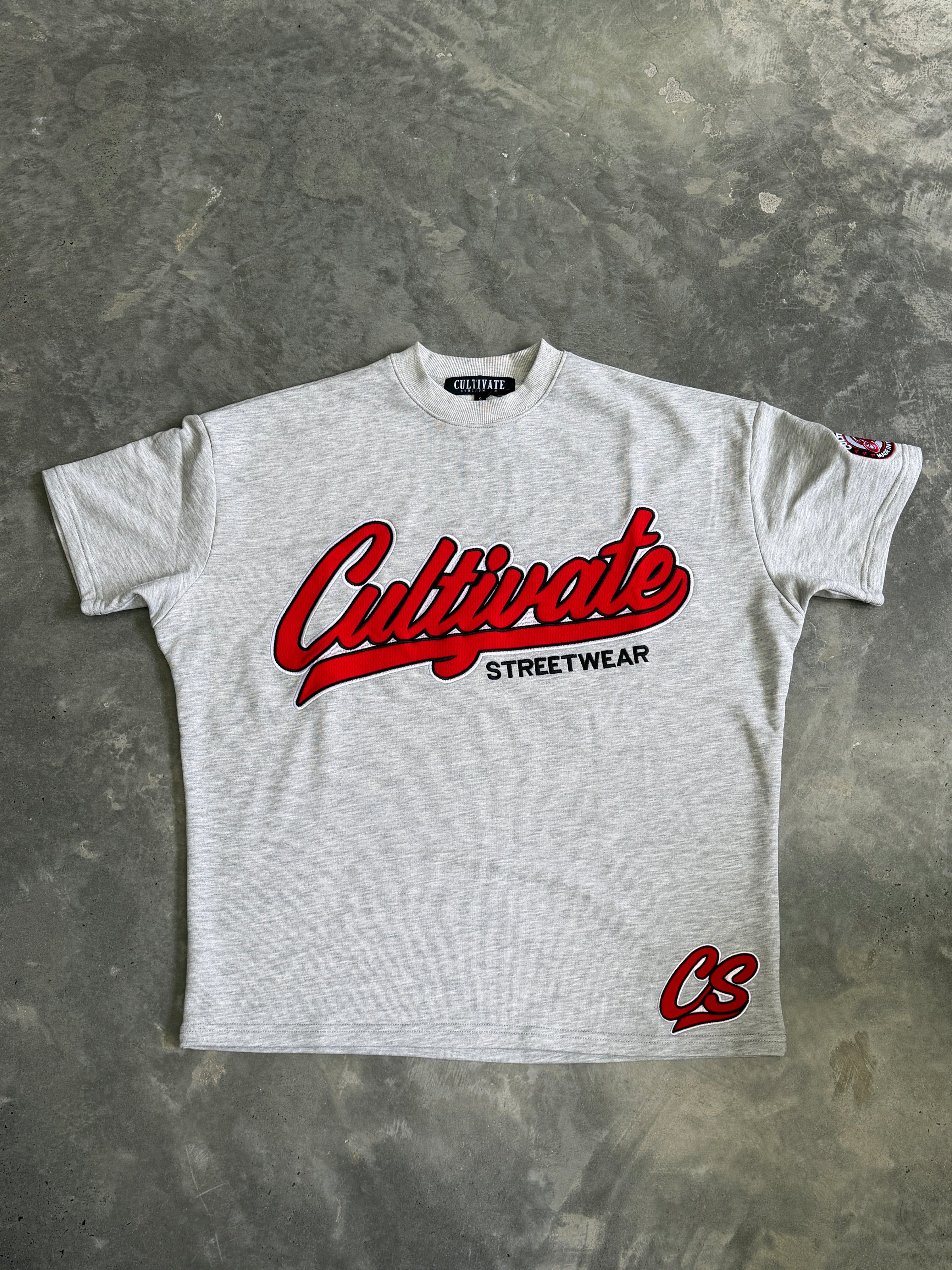 CULTIVATE - MADE IN THE 90s “GREY ON RED”
