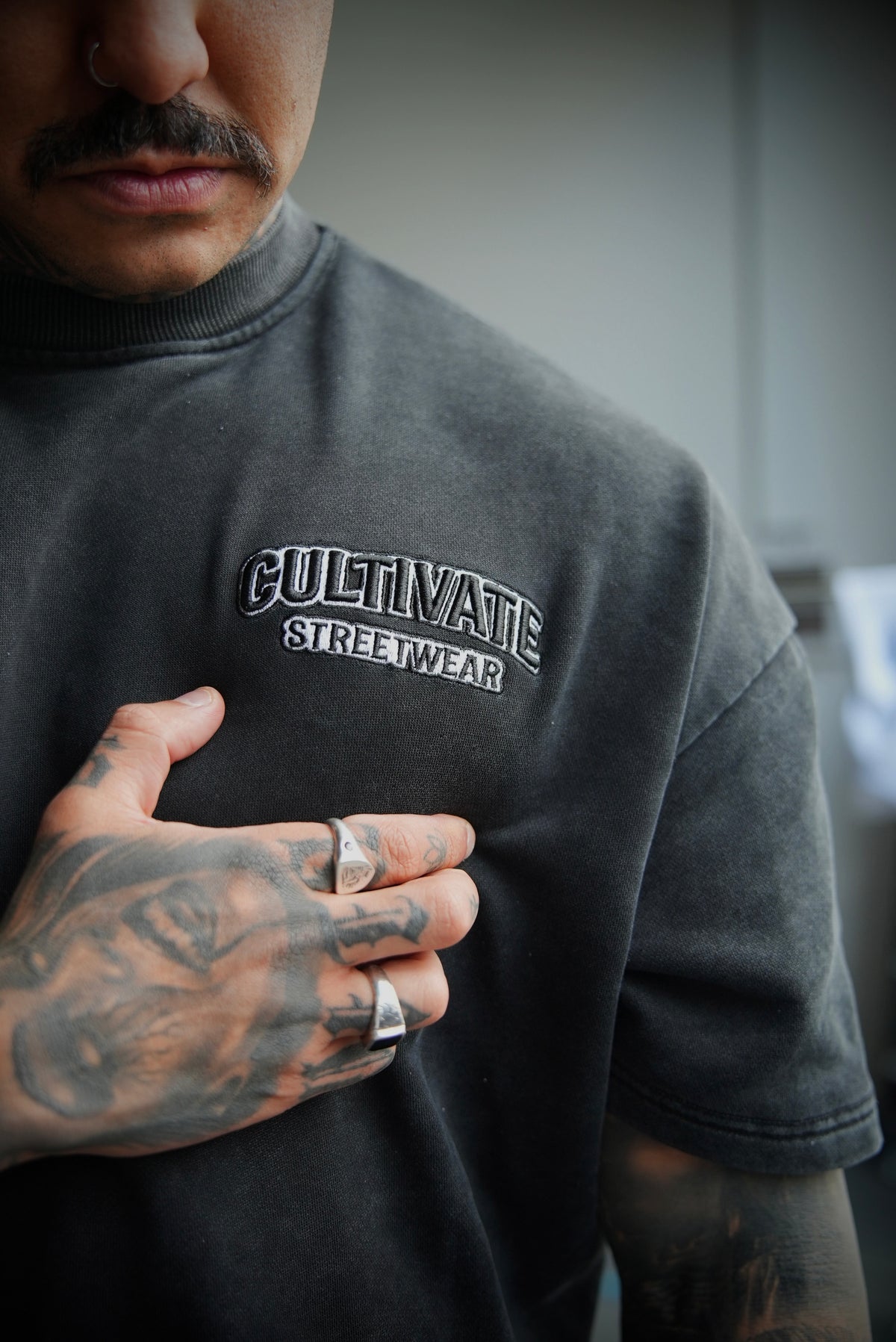 CULTIVATE - VINTAGE "WASHED BLACK DOBERMAN"
