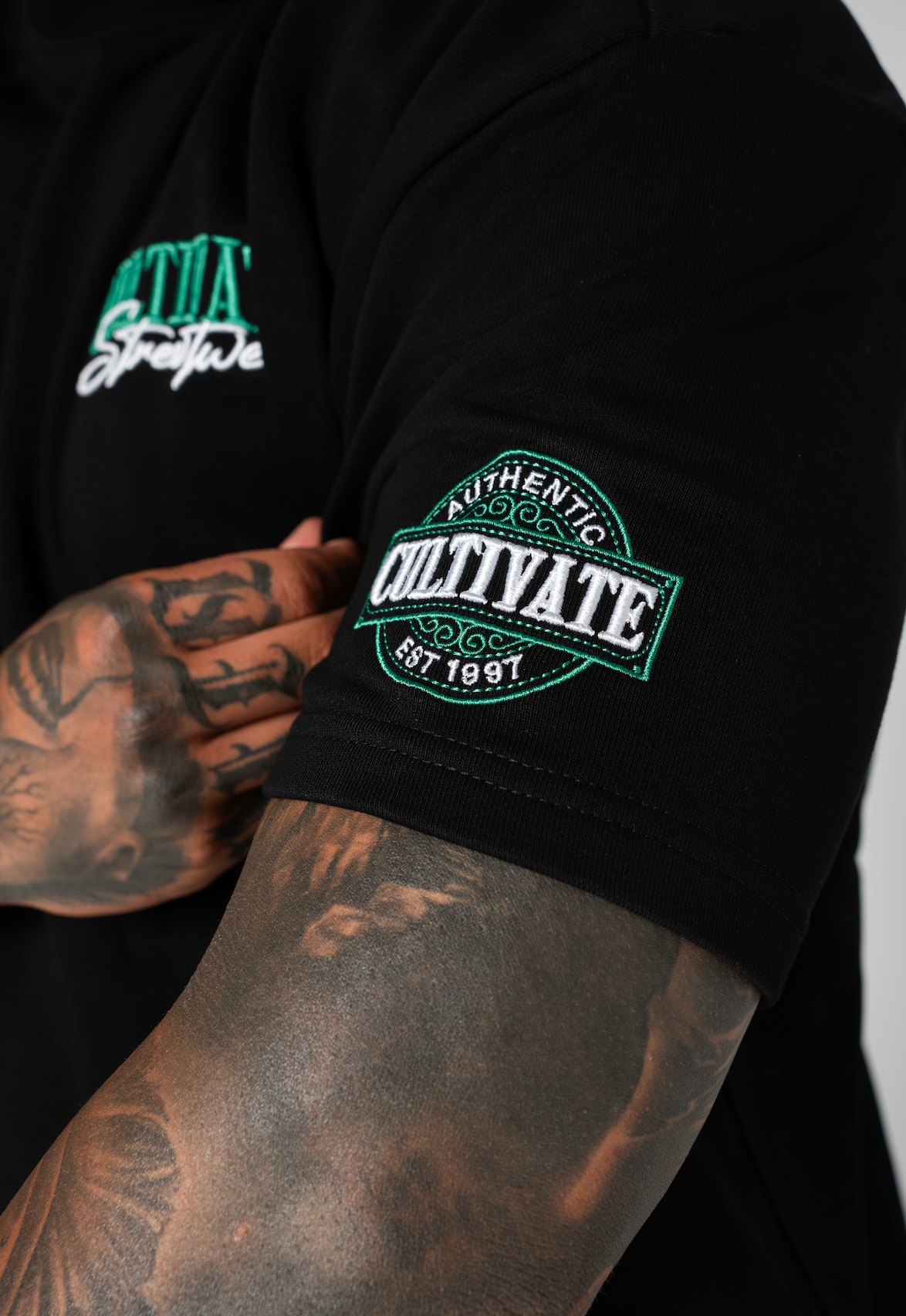 CULTIVATE - AUTHENTIC  “BLACK ON CELTIC GREEN”