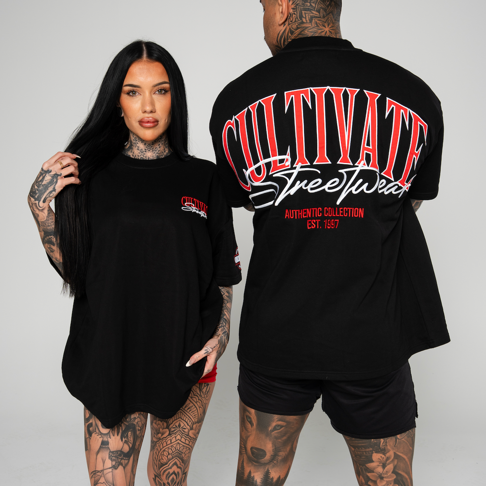 Cultivate - Authentic “Black on Ruby Red”