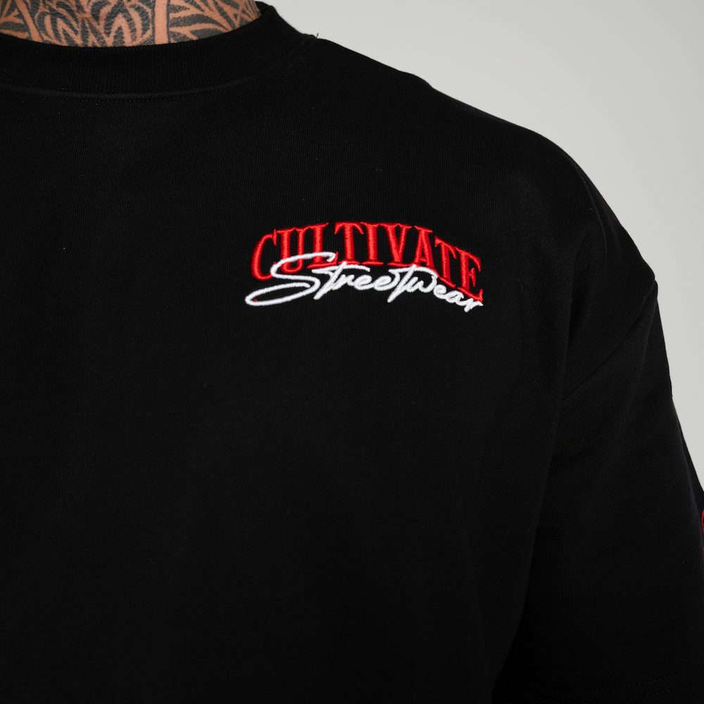 
                      
                        Cultivate - Authentic “Black on Ruby Red”
                      
                    