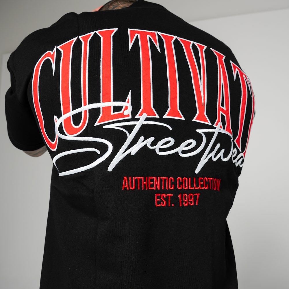Cultivate - Authentic “Black on Ruby Red”