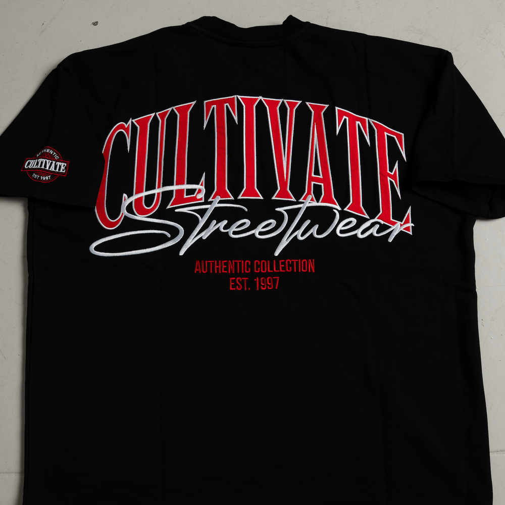 
                      
                        Cultivate - Authentic “Black on Ruby Red”
                      
                    
