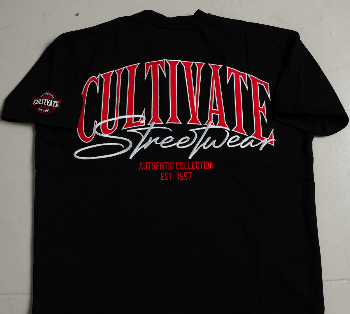 CULTIVATE - AUTHENTIC “BLACK ON RUBY RED”