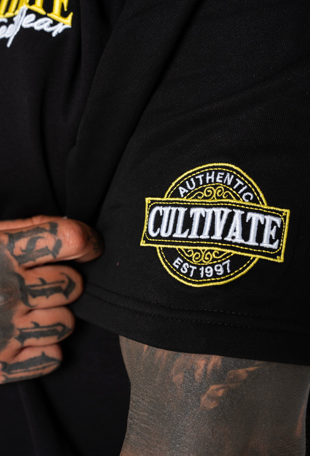 CULTIVATE - AUTHENTIC “BLACK ON ELECTRIC YELLOW”