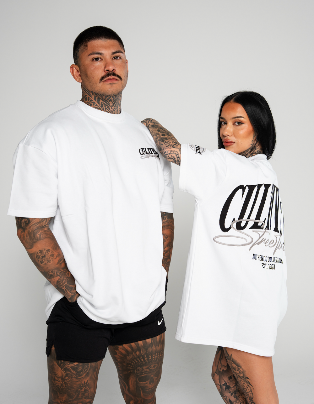 Cultivate - Authentic “White on Slate Grey”