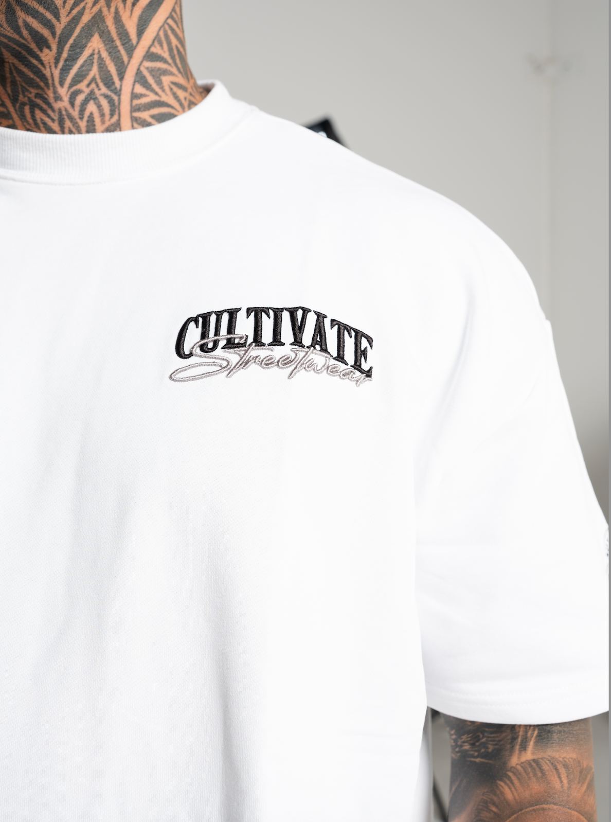 CULTIVATE - AUTHENTIC “WHITE ON SLATE GREY”