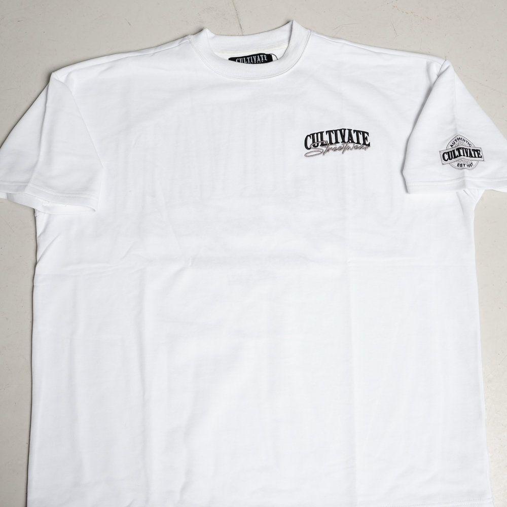
                      
                        Cultivate - Authentic “White on Slate Grey”
                      
                    