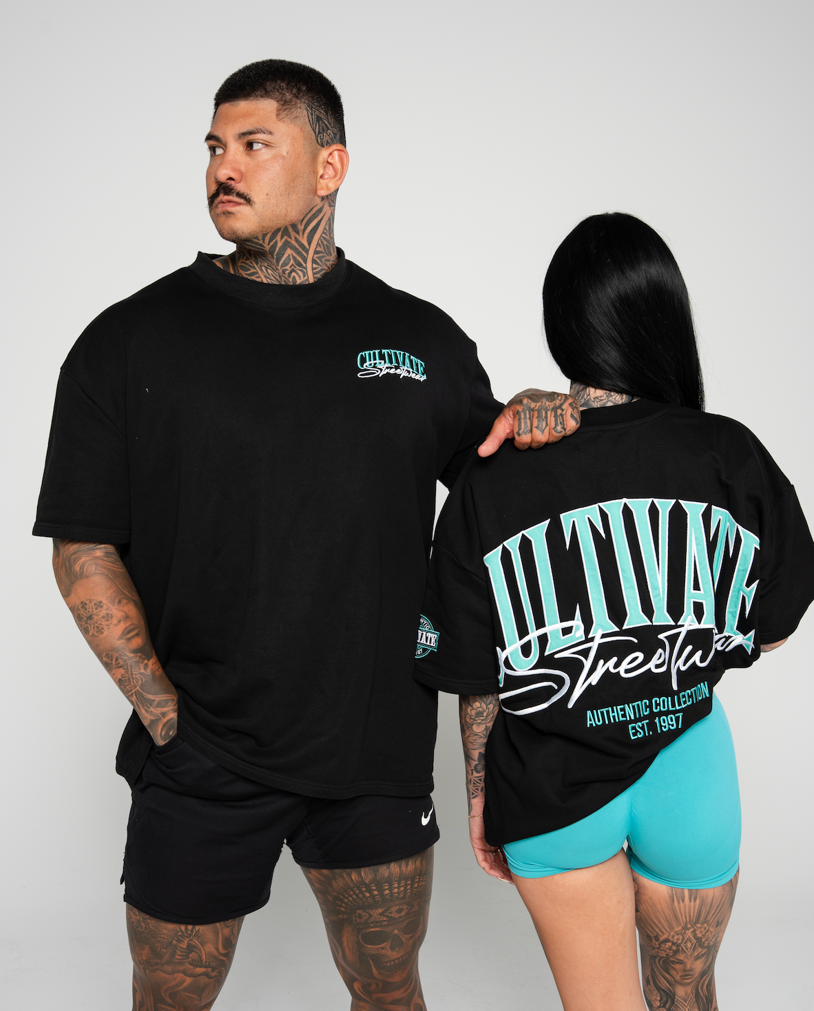 Cultivate - Authentic "Black on Tiffany Blue"