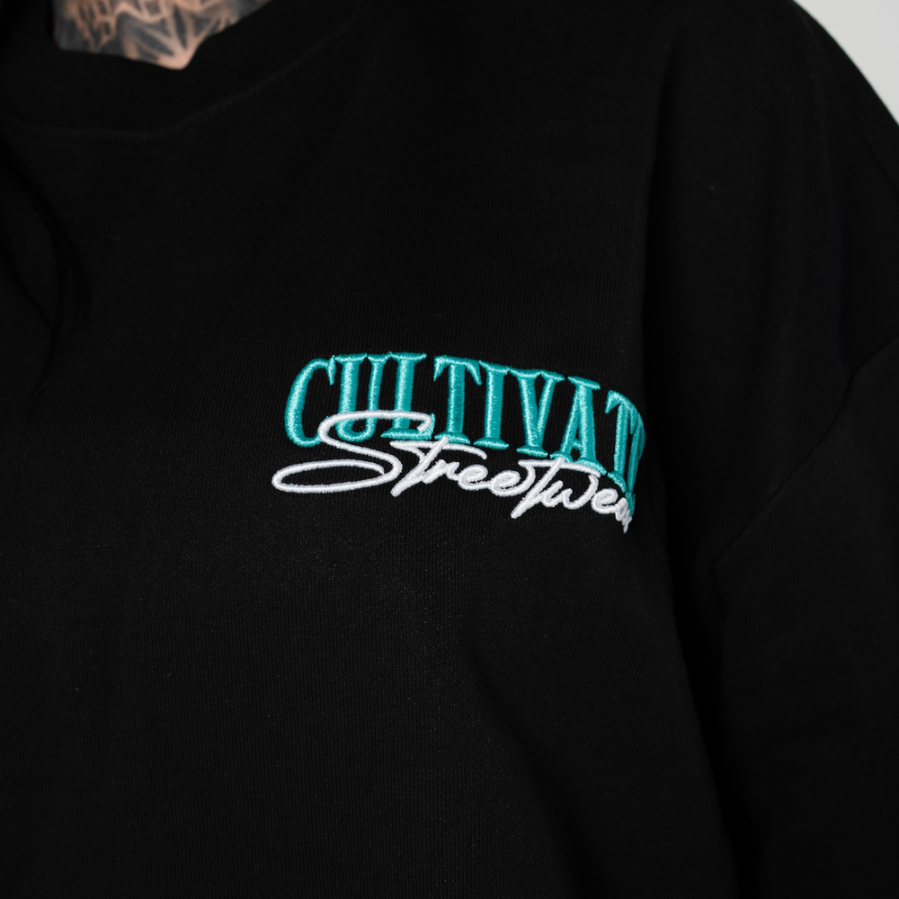 
                      
                        Cultivate - Authentic "Black on Tiffany Blue"
                      
                    