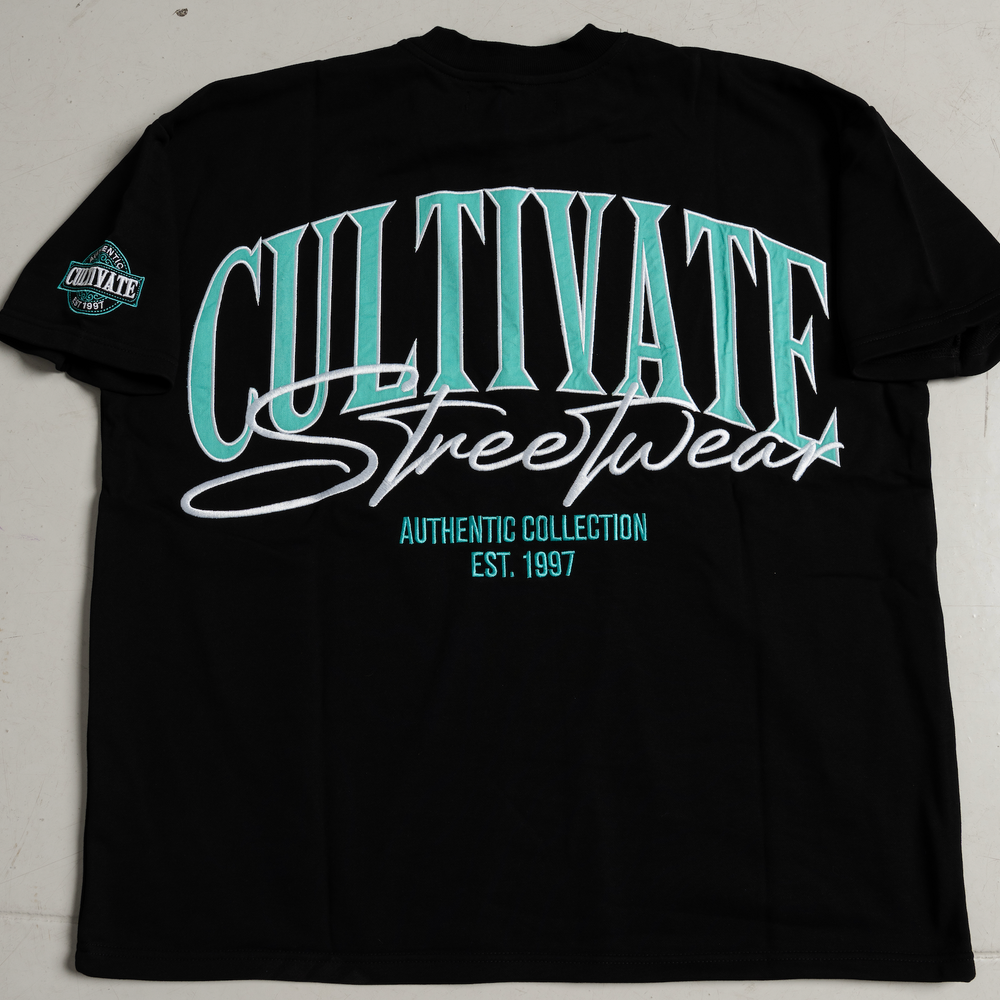 
                      
                        Cultivate - Authentic "Black on Tiffany Blue"
                      
                    