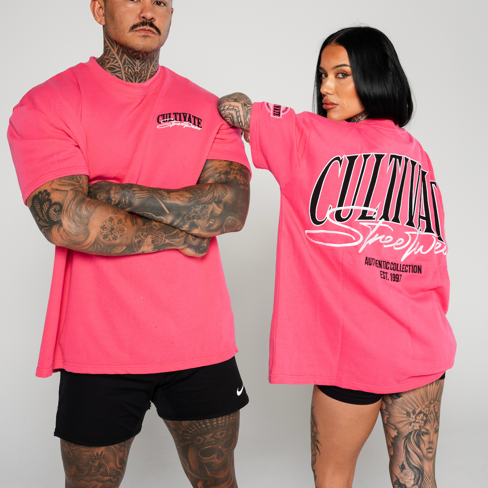 Cultivate - Authentic "Hot Pink on Black"