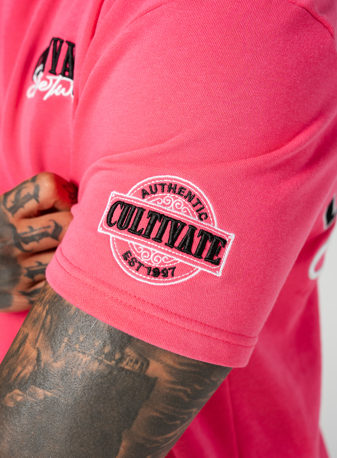 CULTIVATE - AUTHENTIC "HOT PINK ON BLACK"