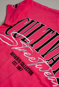 CULTIVATE - AUTHENTIC "HOT PINK ON BLACK"