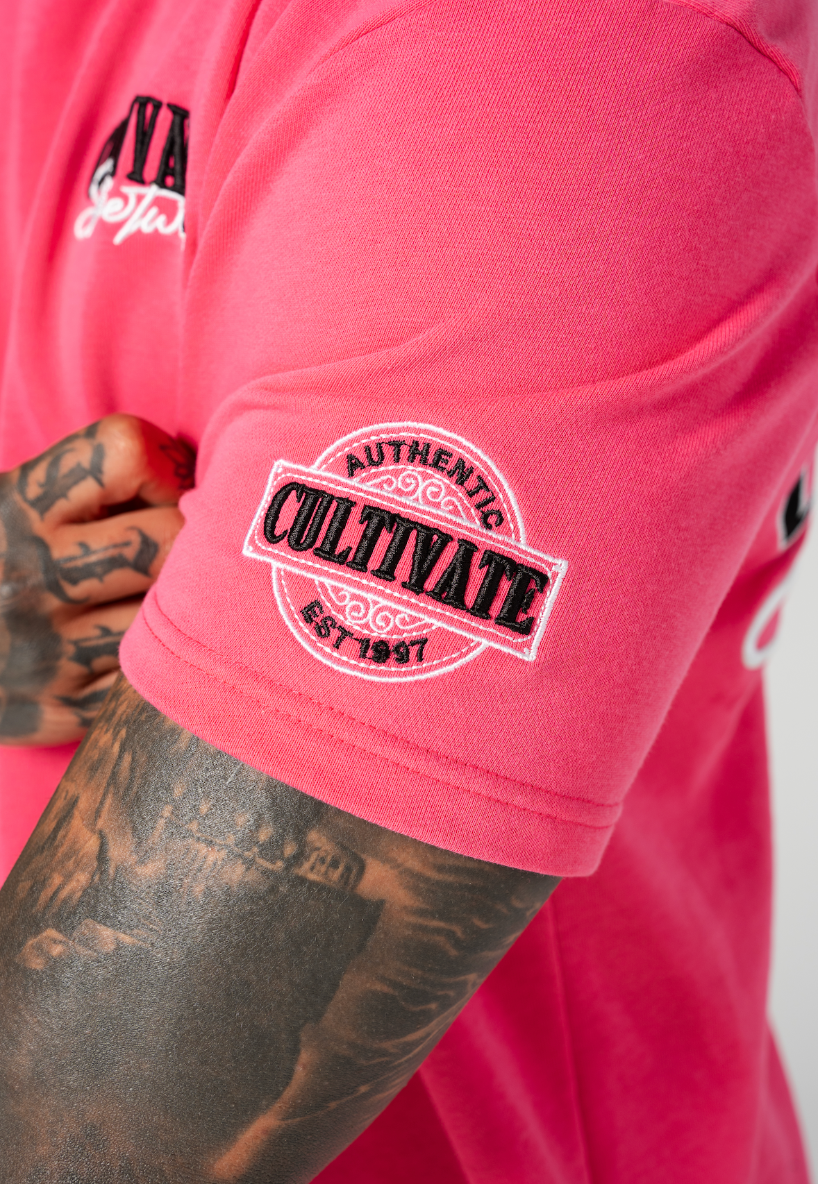 CULTIVATE - AUTHENTIC "HOT PINK ON BLACK"