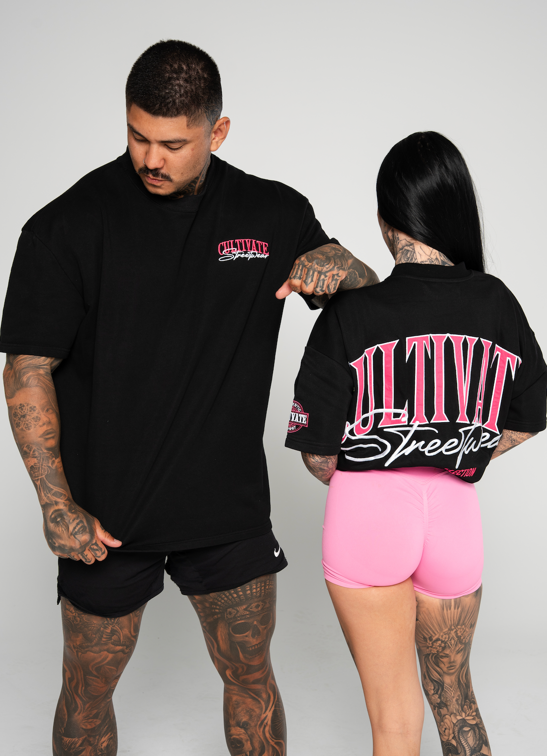 Cultivate - Authentic "Black on Rose Pink"