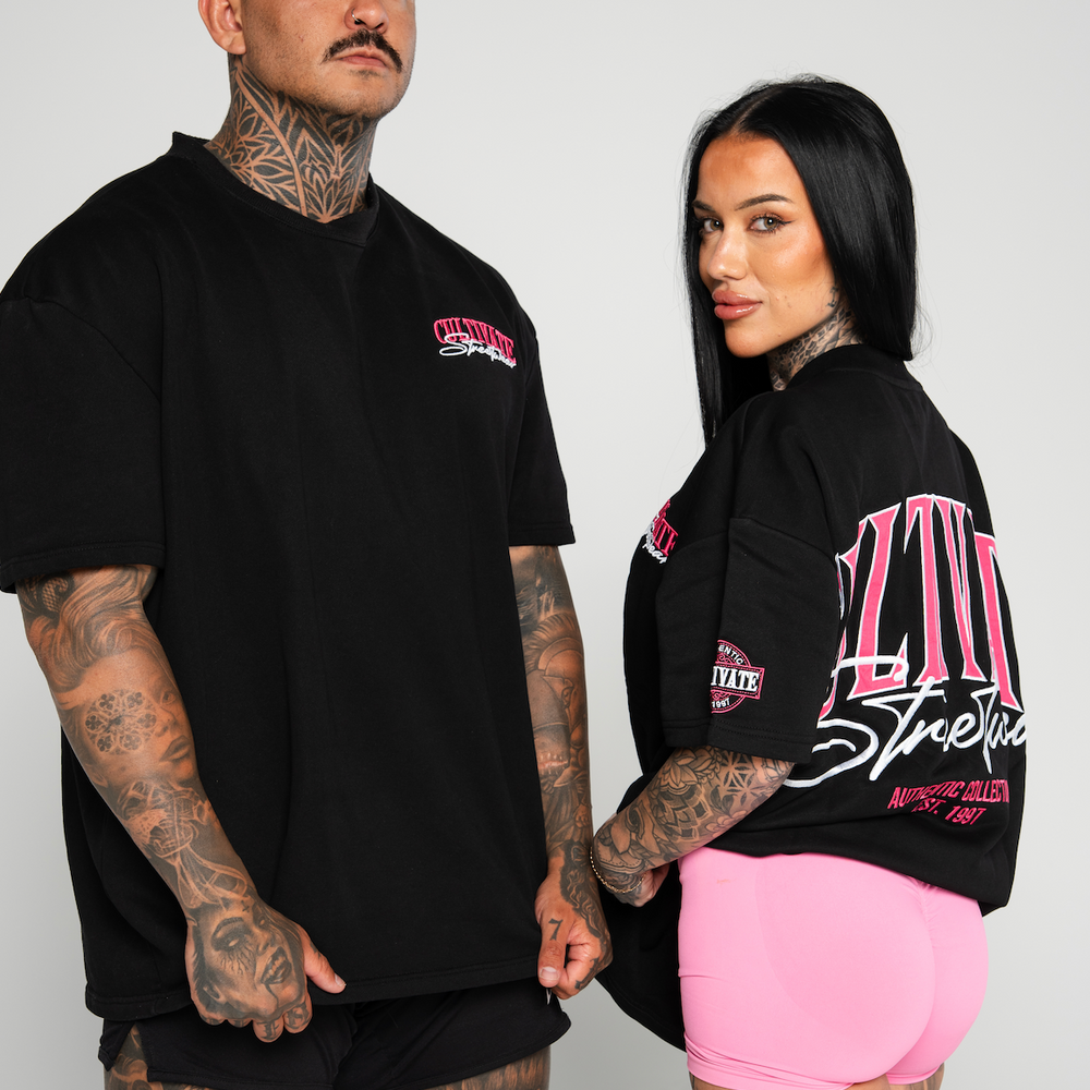 
                      
                        Cultivate - Authentic "Black on Rose Pink"
                      
                    