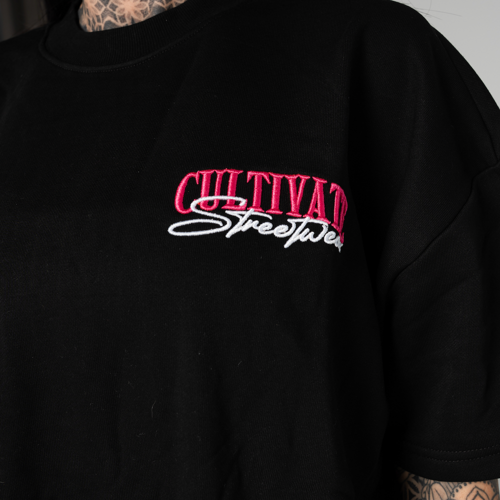 
                      
                        Cultivate - Authentic "Black on Rose Pink"
                      
                    