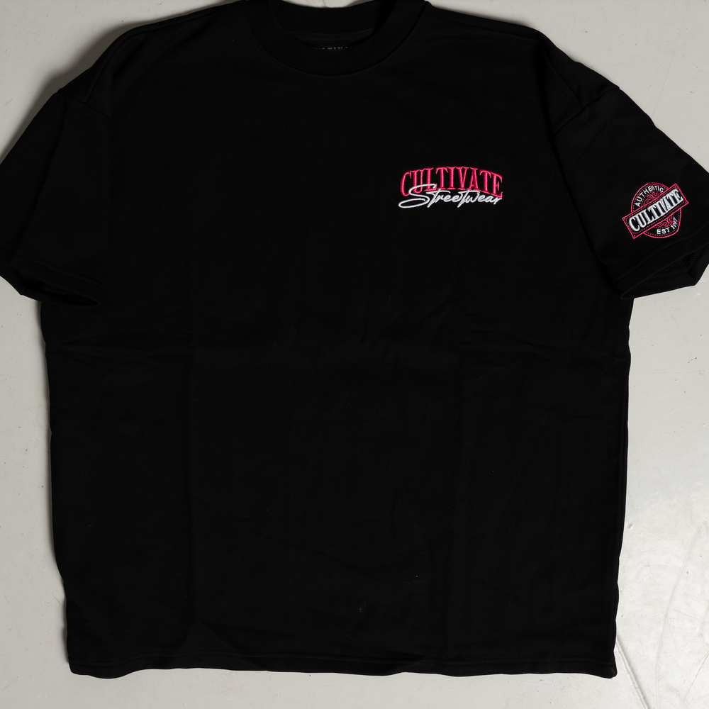 
                      
                        Cultivate - Authentic "Black on Rose Pink"
                      
                    