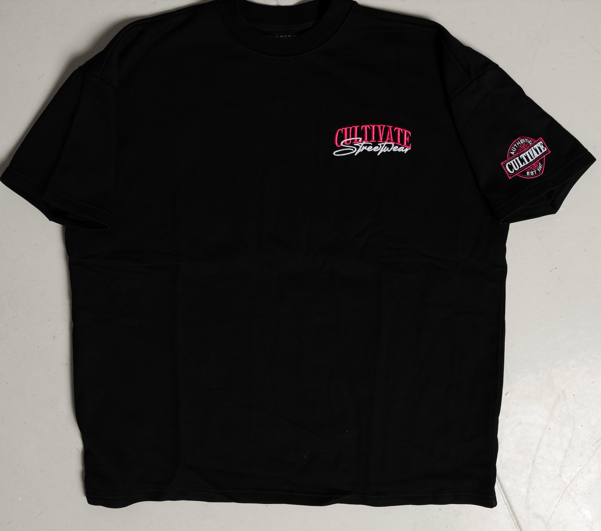 CULTIVATE - AUTHENTIC "BLACK ON ROSE PINK"