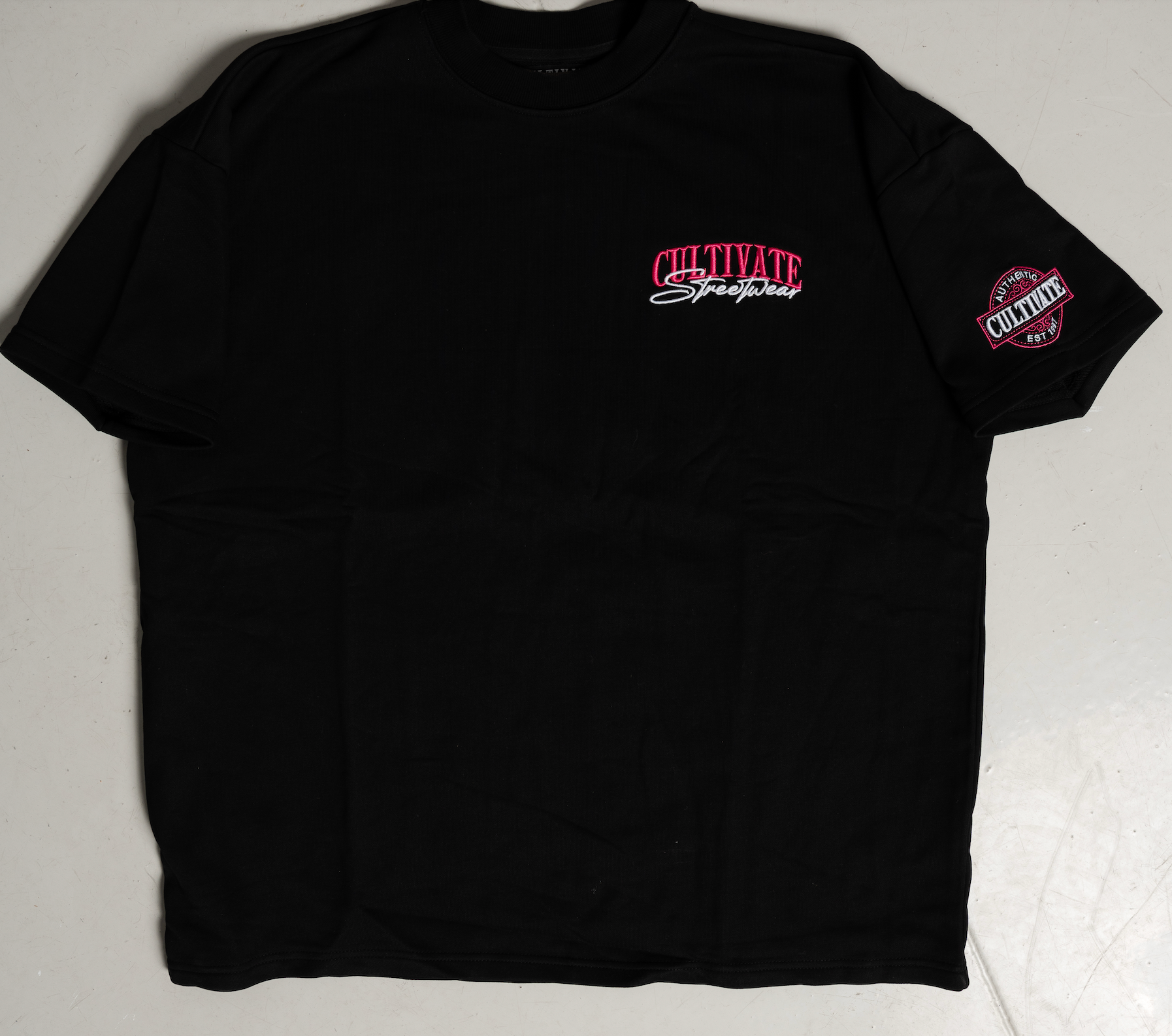 CULTIVATE - AUTHENTIC "BLACK ON ROSE PINK"